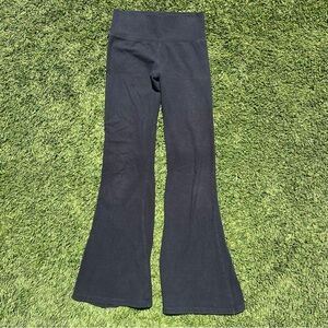 Brandy Melville John Galt Black Flare Pants One Size Brand New